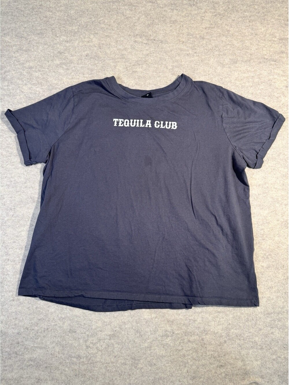 Tequila Club Womens Tee 3xl Grey